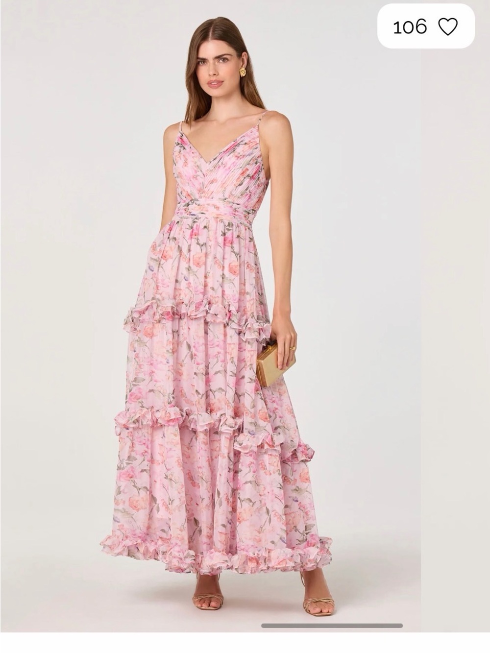 Ayanna Dress in Pink Floral
ASTR the Label